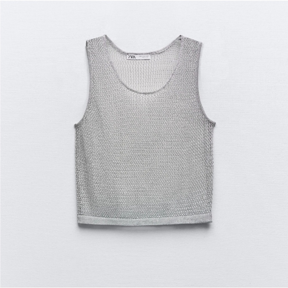 Stylish Mesh Tank Top